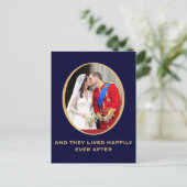 Royal Wedding Briefkaart (Staand voorkant)