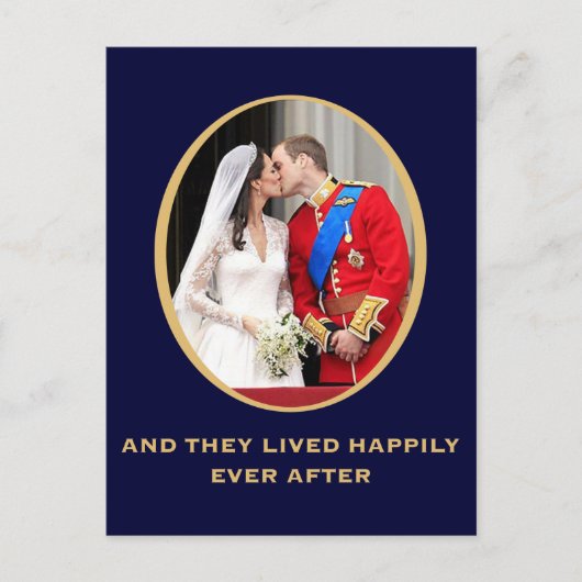 Royal Wedding Briefkaart (Voorkant)