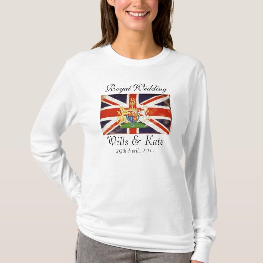 Royal Wedding Coat of Arms T-shirt (Voorkant)