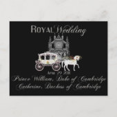 Royal Wedding Collectible Briefkaart (Voorkant)