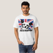 Royal Wedding: Corg stelt teleur T-shirt (Voorkant volledig)