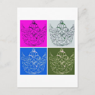 Royal Wedding/Crown Briefkaart