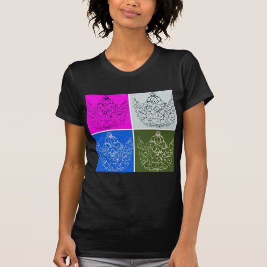 Royal Wedding/Crown T-shirt (Voorkant)