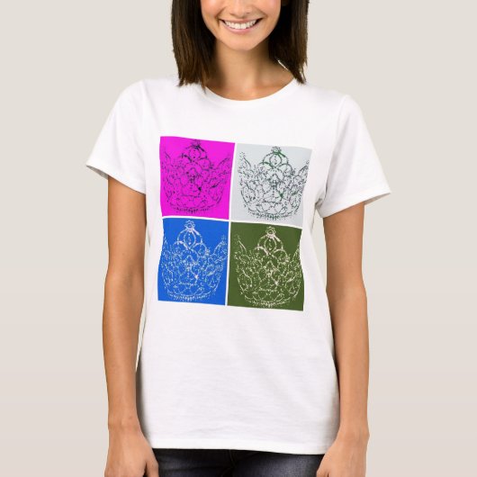 Royal Wedding/Crown T-shirt (Voorkant)