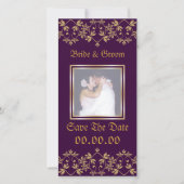 Royal Wedding Fotokaarten Save The Date (Voorkant)