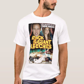 Royal Wedding/Giant Leeches T-shirt