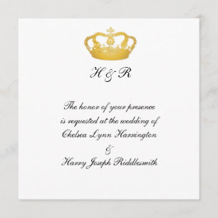 Royal Wedding II -  Goud Kaart