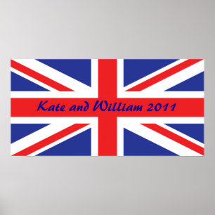 Royal Wedding/Kate en William Poster