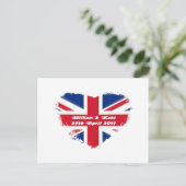 Royal Wedding - Kate & William Briefkaart (Staand voorkant)