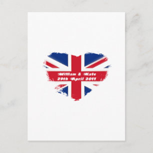 Royal Wedding - Kate & William Briefkaart