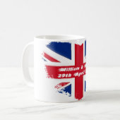 Royal Wedding - Kate & William Koffiemok (Voorkant links)