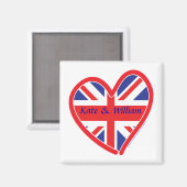 Royal Wedding/Kate & William Magneet (Voorkant / Achterkant)