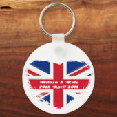 Royal Wedding - Kate & William Sleutelhanger (Voorkant)