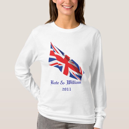 Royal Wedding/Kate & William T-shirt (Voorkant)
