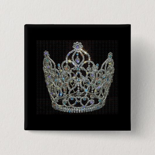 Royal Wedding/Kate & William Vierkante Button 5,1 Cm (Voorkant)