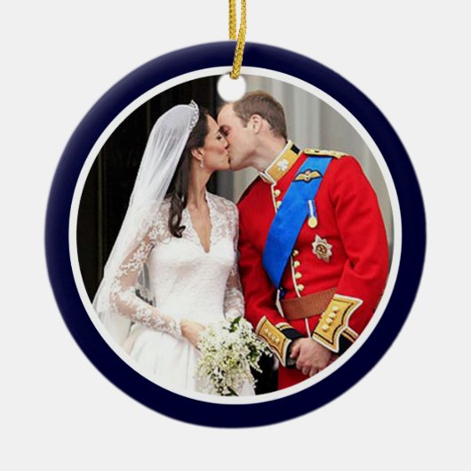 Royal Wedding Keramisch Ornament (Voorkant)