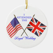 Royal Wedding Keramisch Ornament (Voorkant)
