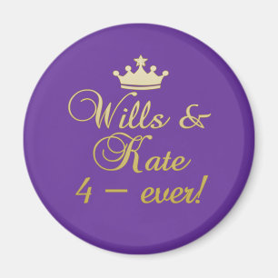 Royal Wedding Magnets for Party Favors Magneet