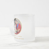 Royal Wedding Matglas Koffiemok (Voorkant links)
