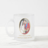 Royal Wedding Matglas Koffiemok (Links)