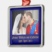 Royal Wedding Metalen Ornament (Links)
