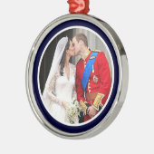 Royal Wedding Metalen Ornament (Links)