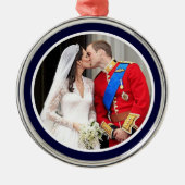 Royal Wedding Metalen Ornament (Voorkant)