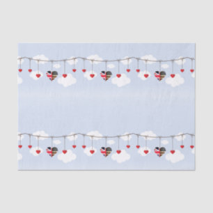 Royal Wedding Party Cadeauartikelen Tissuepapier