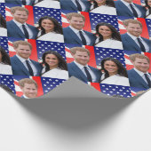 Royal Wedding Prince Harry en Meghan Markle Cadeaupapier (Hoek)