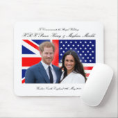 Royal Wedding Prince Harry en Meghan Markle Muismat (Met muis)