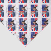 Royal Wedding Prince Harry en Meghan Markle Tissuepapier (Detail)