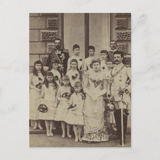 Royal Wedding Princess Beatrice - familie Briefkaart (Voorkant)