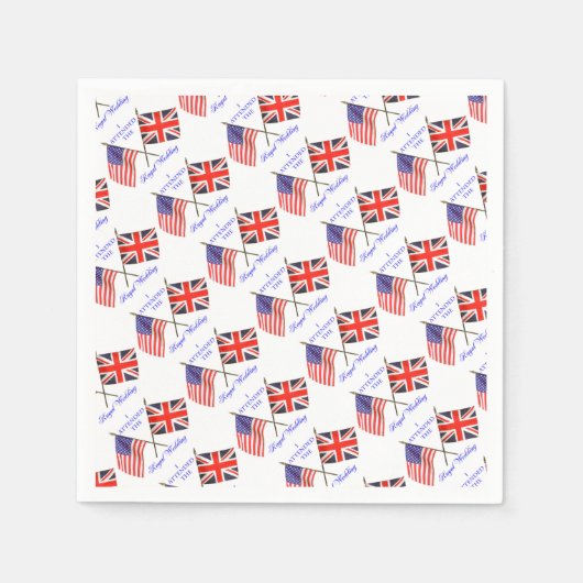 Royal Wedding Servet (Voorkant)