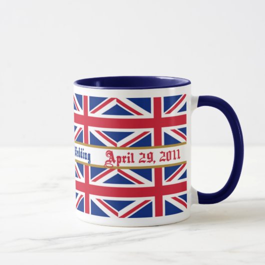 Royal Wedding Souvenir Union Jack Mok (Rechts)