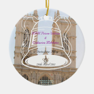Royal Wedding Souvenirs Keramisch Ornament