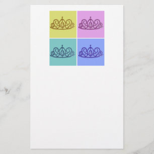 Royal Wedding/Tiaras en Crowns Briefpapier