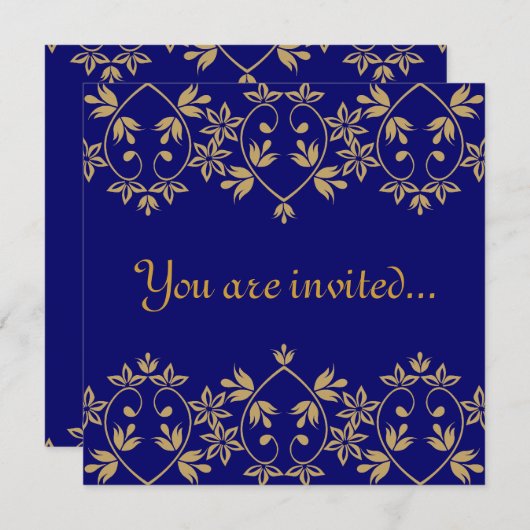 Royal Wedding Uitnodigingen (Voorkant / Achterkant)