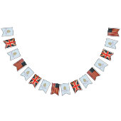 Royal Wedding UK & USA Flag Bunting Banner (Alle)