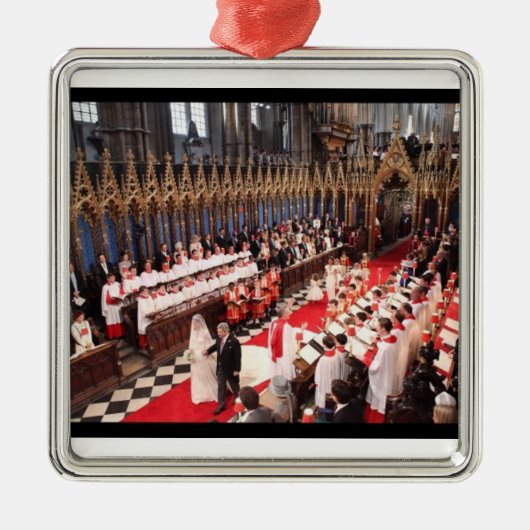 Royal Wedding Westminster Abbey Ornament (Voorkant)