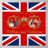 Royal Wedding - William en Kate Poster (Voorkant)