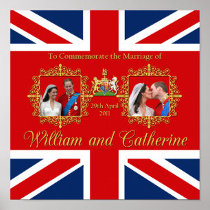 Royal Wedding - William en Kate Poster
