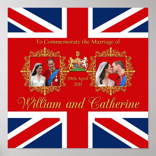 Royal Wedding - William en Kate Poster (Voorkant)
