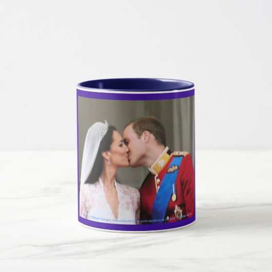Royal Wedding William en Kate souvenir mok (Midden)