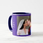 Royal Wedding William en Kate souvenir mok (Voorkant links)