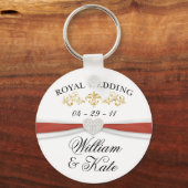 Royal Wedding - William & Kate Elegant Keepsakes Sleutelhanger (Voorkant)