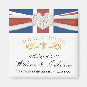 Royal Wedding - William & Kate Keepomwille Magnet