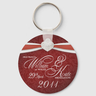 Royal Wedding - William & Kate Key Rings Sleutelhanger