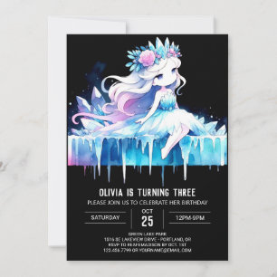 Royal Whimsy Princess Verjaardag Kaart