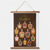 ROYAL WHISKY COLLECTIE INSPIREREND AFDRUKKING HANGEND WANDKLEED (Voorkant)