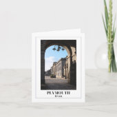 Royal William Yard, Plymouth, Devon Kaart (Voorkant)